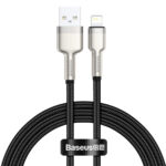Câble USB pour Lightning Baseus Cafule, 2.4A, 1m (noir)
