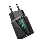 Chargeur rapide Baseus Super Si 1C 20W avec câble USB-C pour Lightning 1m (noir)