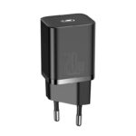Chargeur rapide Baseus Super Si 1C 20W avec câble USB-C pour Lightning 1m (noir)