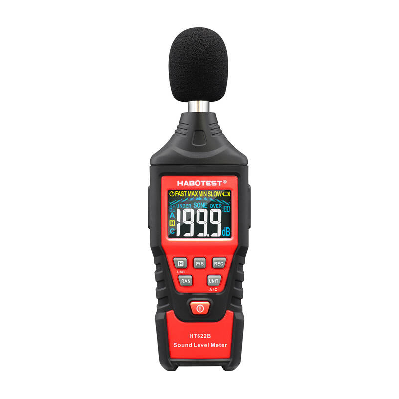 Mètre de décibels numérique Habotest HT622B USB A/C - Ypsilon Computers