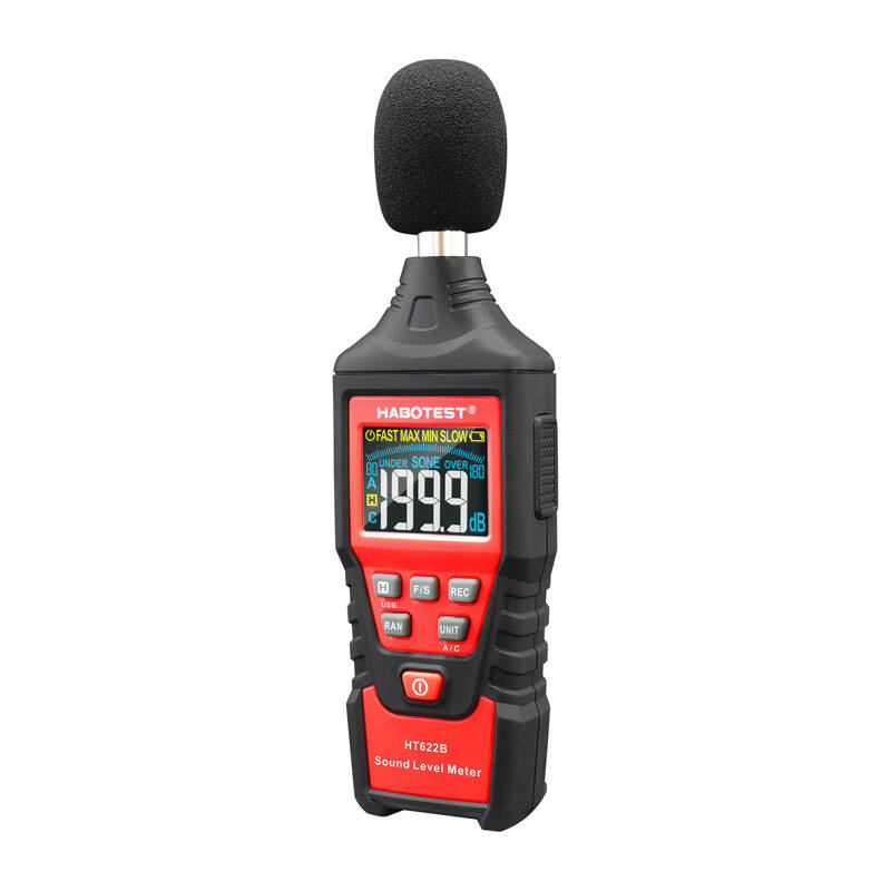 Mètre de décibels numérique Habotest HT622B USB A/C - Ypsilon Computers