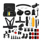 Ensemble de 50 accessoires Puluz pour caméras sportives PKT39
