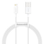 Câble USB vers Lightning Baseus Superior Series, 2.4A, 1m (blanc)