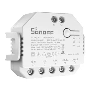 Interrupteur intelligent WiFi Sonoff Dual R3 - Ypsilon Computers
