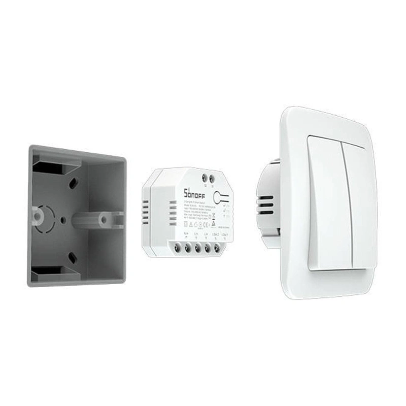 Interrupteur intelligent WiFi Sonoff Dual R3 - Ypsilon Computers
