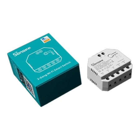 Interrupteur intelligent WiFi Sonoff Dual R3 - Ypsilon Computers