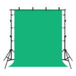 Support de fond de studio photo Puluz 2x2m + Toiles de fond 3 pcs PKT5204