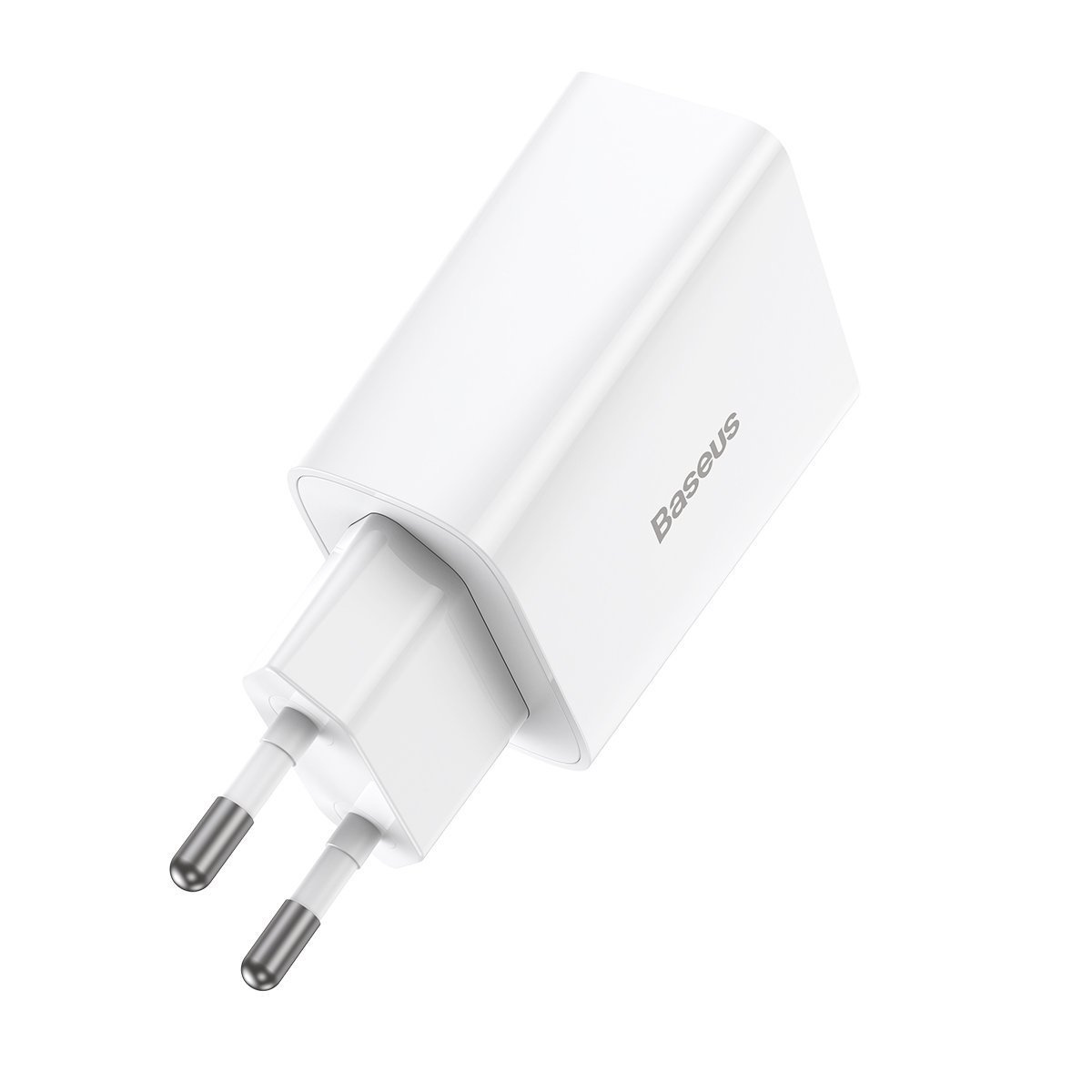 Chargeur Rapide Mini Baseus Speed, USB-C, PD, 3A, 20W (blanc) - Ypsilon Computers