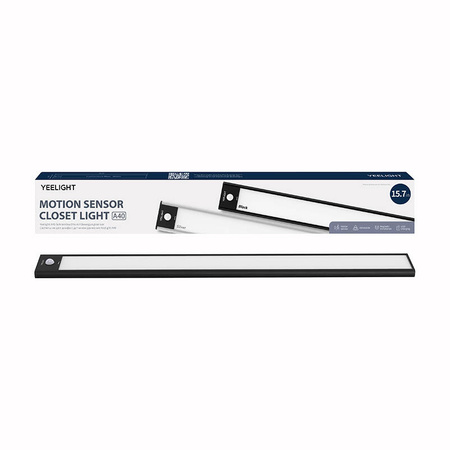 Yeelight Lumière de Placard Noire 40cm 2700K - Ypsilon Computers