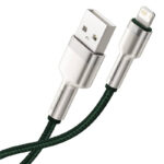 Câble USB pour Lightning Baseus Cafule, 2.4A, 1m (vert)