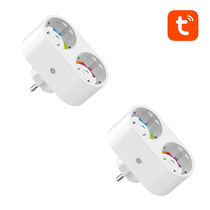 Gosund SP211 prise intelligente WiFi double, 2 pièces 3500W (pack de deux) Tuya - Ypsilon Computers