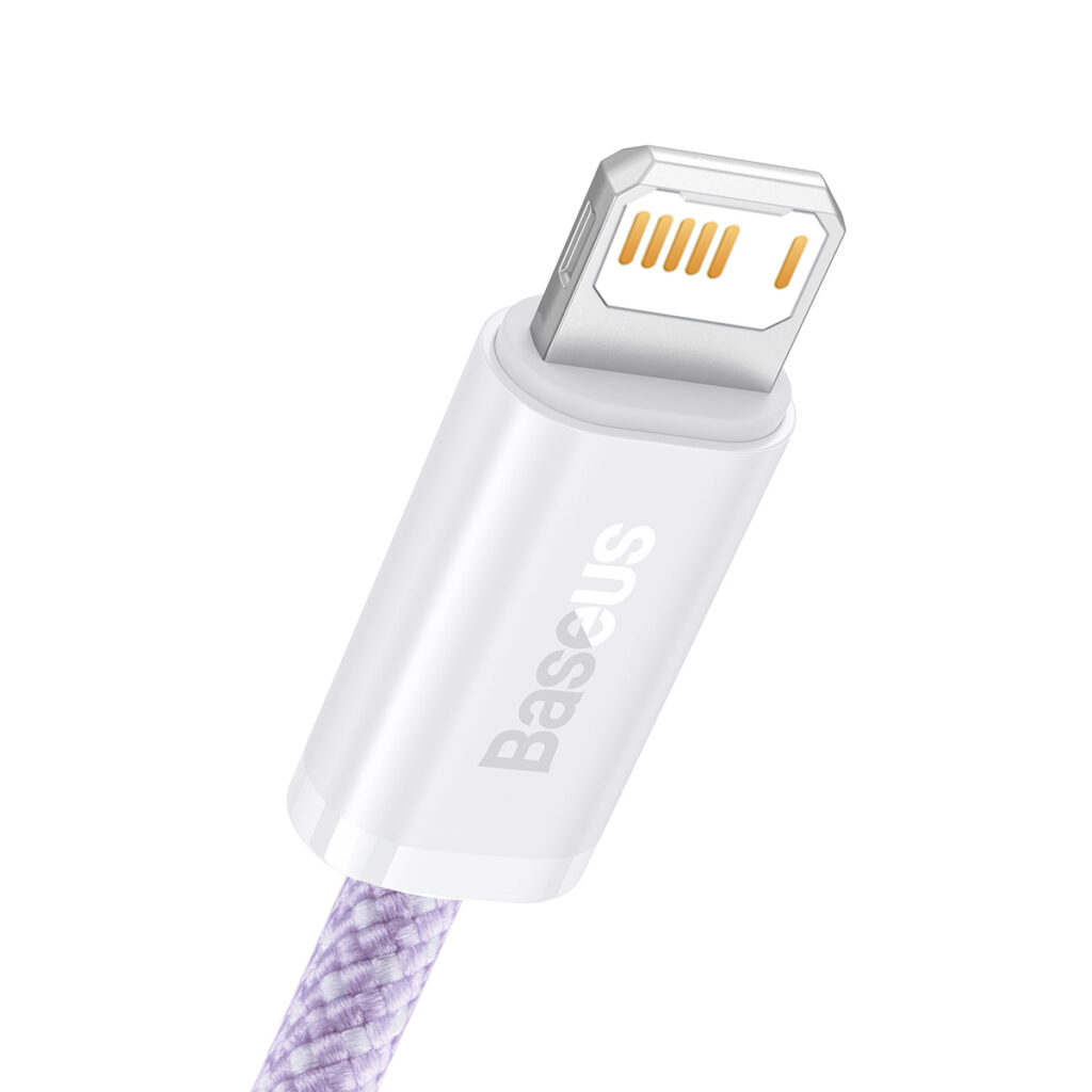 Baseus Câble dynamique USB vers Lightning, 2.4A, 2m (Violet)
