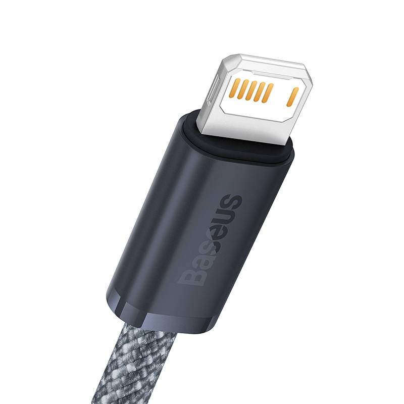 Baseus Dynamic Series câble USB vers Lightning, 2.4A, 2m (gris) - Ypsilon Computers