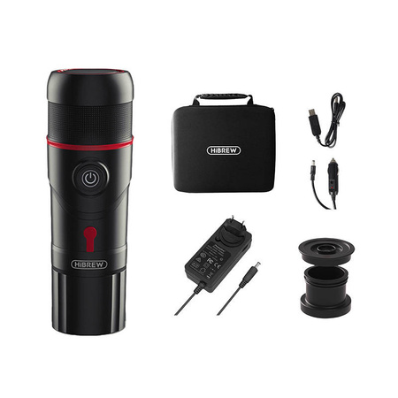 Machine à café portable 3-en-1 avec étui HiBREW H4-premium 80W - Ypsilon Computers