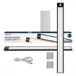 Yeelight Lumière de Placard avec Capteur 40cm – noir 4000 K