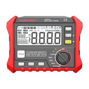 Testeur de Résistance de Boucle Numérique Habotest HT5910 - Ypsilon Computers