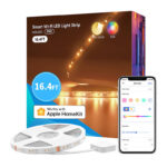 Ruban LED WiFi Intelligent avec RGBWW Meross MSL320 (5 mètres) HomeKit
