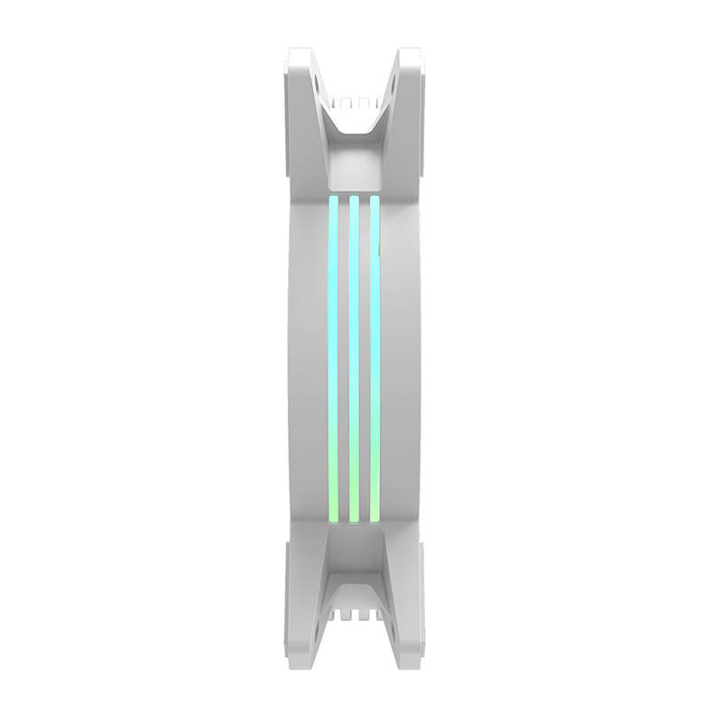 Ensemble de Ventilateurs d'Ordinateur ARGB Darkflash C6 3en1 120x120 (blanc) - Ypsilon Computers
