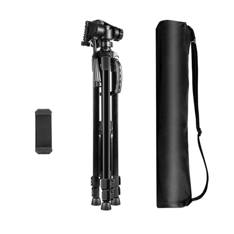 Trépied avec tête 3D 360° + support de téléphone Puluz PU3096B - Ypsilon Computers
