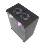 Boîtier d&rsquo;ordinateur Darkflash DK100 (noir)