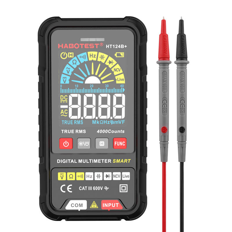 Habotest HT124B+ Multimètre Universel Numérique - Ypsilon Computers