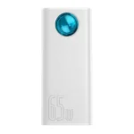 Batterie externe Baseus Amblight 30000mAh, 4xUSB, USB-C, 65W (blanc)