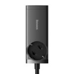 Chargeur mural Baseus GaN3 Pro / multiprise 2xUSB + 2xUSB-C + AC, 100W (noir)