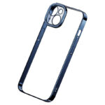 Coque Transparente Pailletée et Ensemble de Verre Trempé Baseus pour iPhone 14 Plus (bleu)
