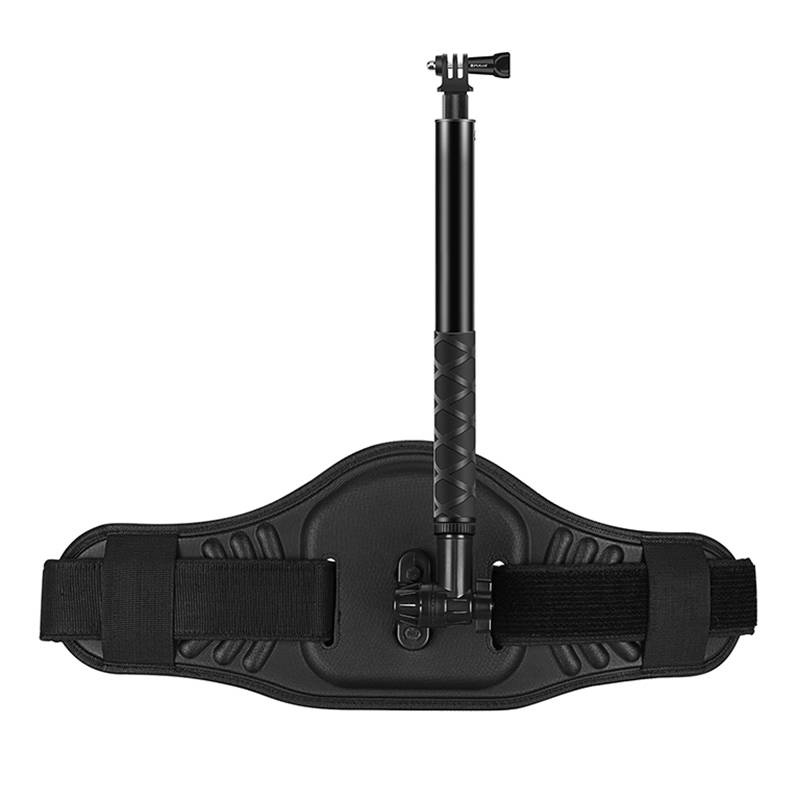 Ceinture photo Puluz avec perche à selfie pour caméras sportives (DJI Action, GoPro, Insta360) - Ypsilon Computers