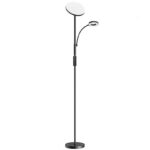 Lampe de sol double avec télécommande BlitzWill BWL-FL-0001, 36W (noir)