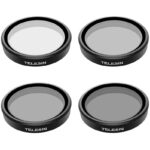Ensemble de 4 filtres TELESIN CPL/ND8/ND16/ND32 pour DJI Osmo Action 3 / 4 / 5