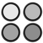 Ensemble de 4 filtres TELESIN CPL/ND8/ND16/ND32 pour DJI Osmo Action 3 / 4 / 5