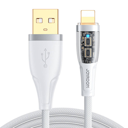 Câble vers USB-A / Lightning / 2.4A / 1.2m Joyroom S-UL012A3 (blanc) - Ypsilon Computers