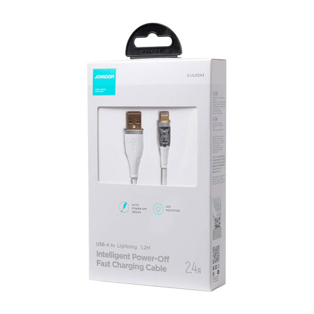 Câble vers USB-A / Lightning / 2.4A / 1.2m Joyroom S-UL012A3 (blanc) - Ypsilon Computers