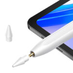 Stylo à Écriture Fluide avec Indicateurs LED (Actif) Blanc