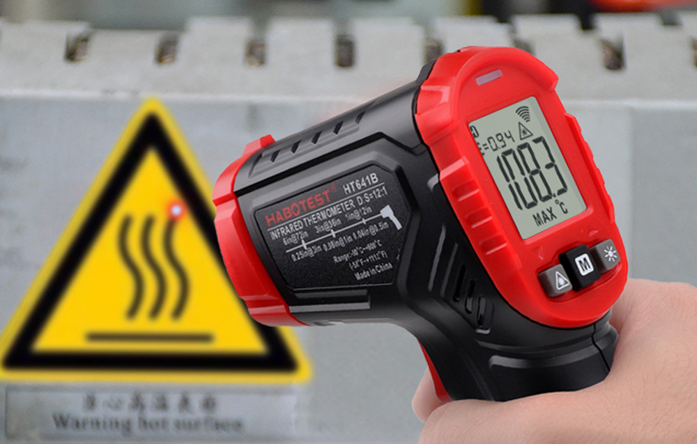 Habotest HT641B Pyromètre Laser Numérique - Ypsilon Computers
