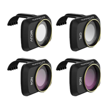 Ensemble de 4 filtres CPL ND 4/8 UV Sunnylife pour DJI Mini 2 (MM-FI9257) - Ypsilon Computers