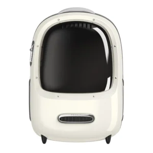Sac Ă dos de voyage pour animaux PetKit Breezy 2 (Blanc CrĂšme)