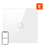 Interrupteur Intelligent ZigBee Avatto ZTS02-EU-W1 1 Voie TUYA (blanc)