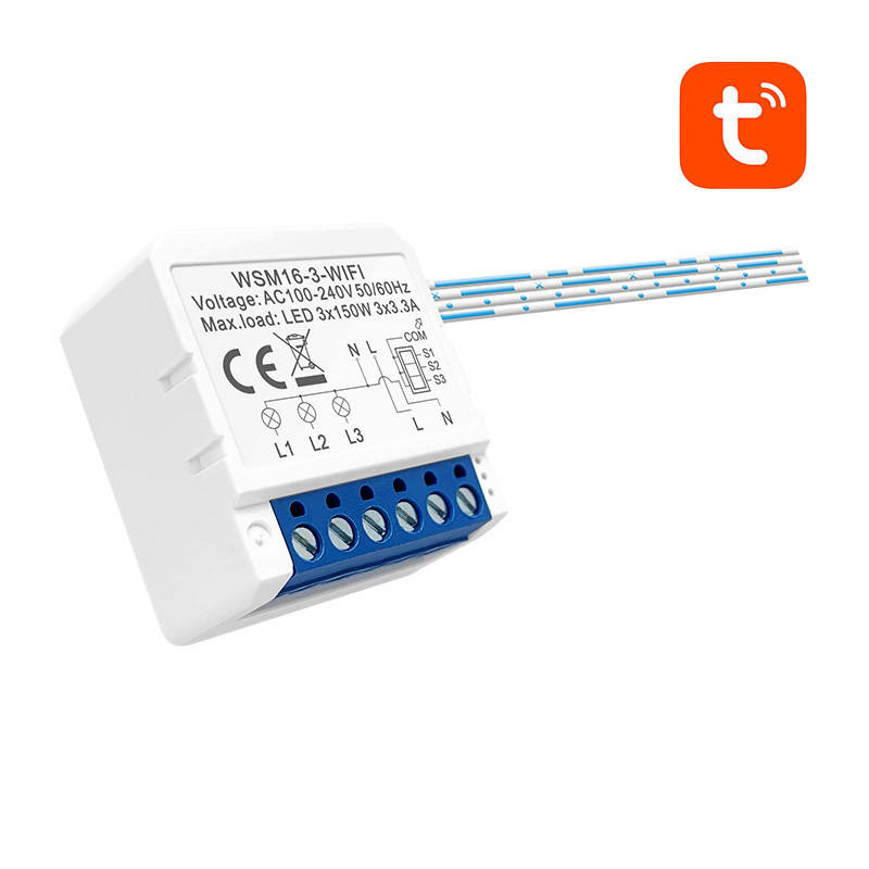 Module d'Interrupteur Intelligent WiFi Avatto WSM16-W3 TUYA - Ypsilon Computers