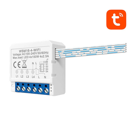 Module Interrupteur Intelligent WiFi Avatto WSM16-W4 TUYA - Ypsilon Computers