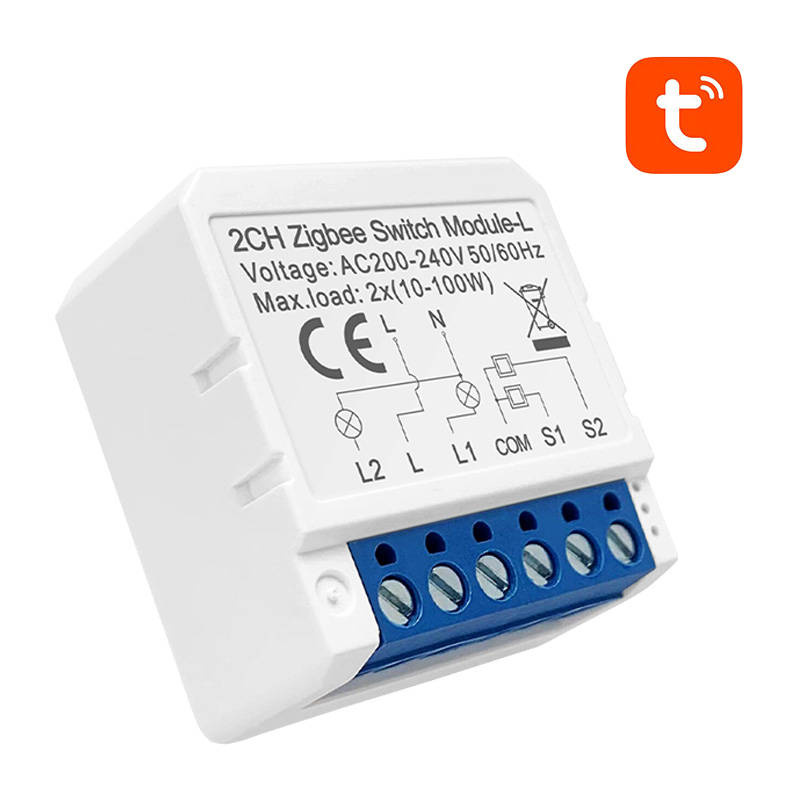 Module d'interrupteur intelligent ZigBee Avatto LZWSM16-W2 sans neutre TUYA - Ypsilon Computers