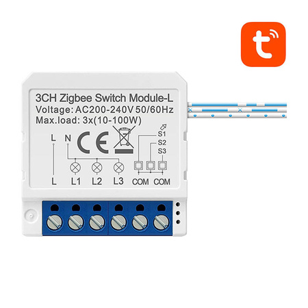 Module d'Interrupteur Intelligent ZigBee Avatto LZWSM16-W3 Sans Neutre TUYA - Ypsilon Computers