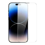Verre Trempé Baseus Corning pour iPhone 14 Pro avec filtre à poussière intégré