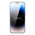 Verre Trempé Baseus Corning pour iPhone 14 Pro avec filtre à poussière intégré
