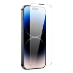Verre Trempé Baseus Corning pour iPhone 14 Pro avec filtre à poussière intégré