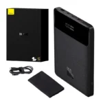 Powerbank Baseus Blade 20000mAh 2xUSB, 2xUSB-C + câble USB-C 100W (noir)