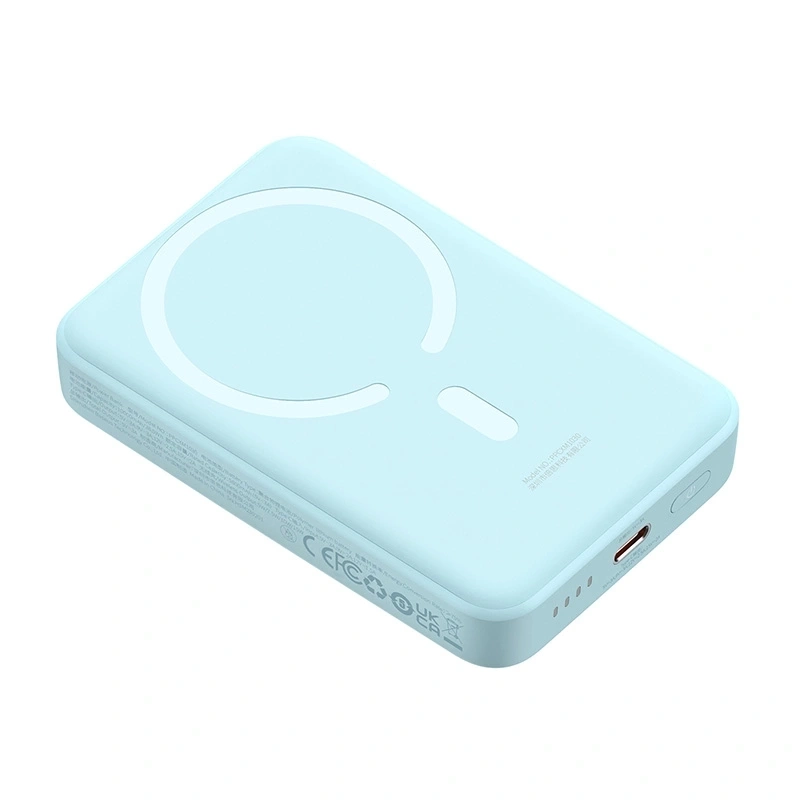 Batterie Externe Mini Baseus 10000mAh, USB-C 30W Bleue - Ypsilon Computers