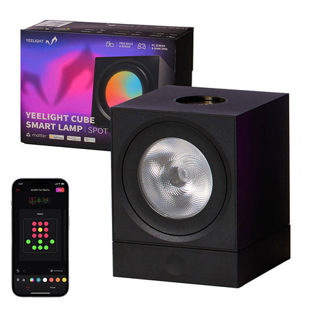 Lampe de jeu intelligente Yeelight Cube Light Spot - Base - Ypsilon Computers