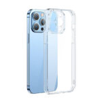 Coque en Verre Transparent SuperCeramic et Ensemble de Verre Trempé Baseus pour iPhone 14 Plus